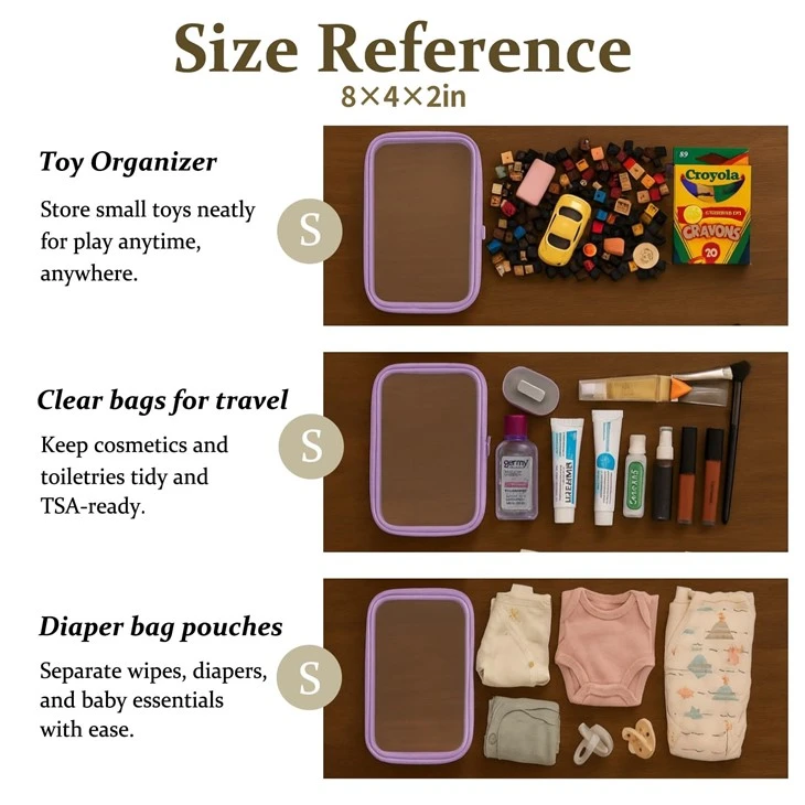 Clear Hard Shell Travel Organizer Pouch best
